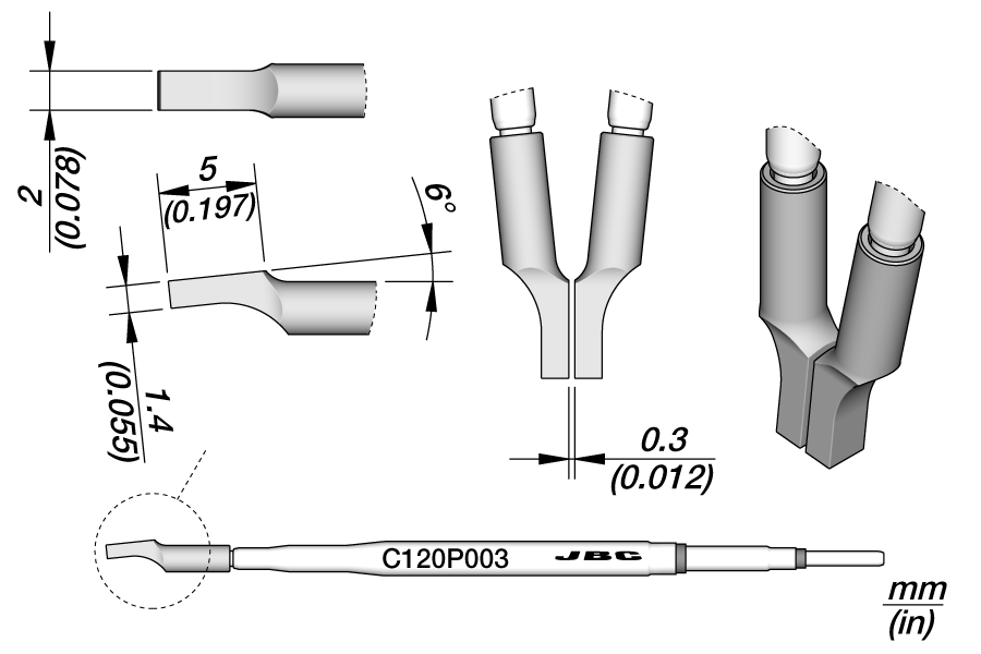 C120P003 - Heat Shrink Blade Cartridge 2